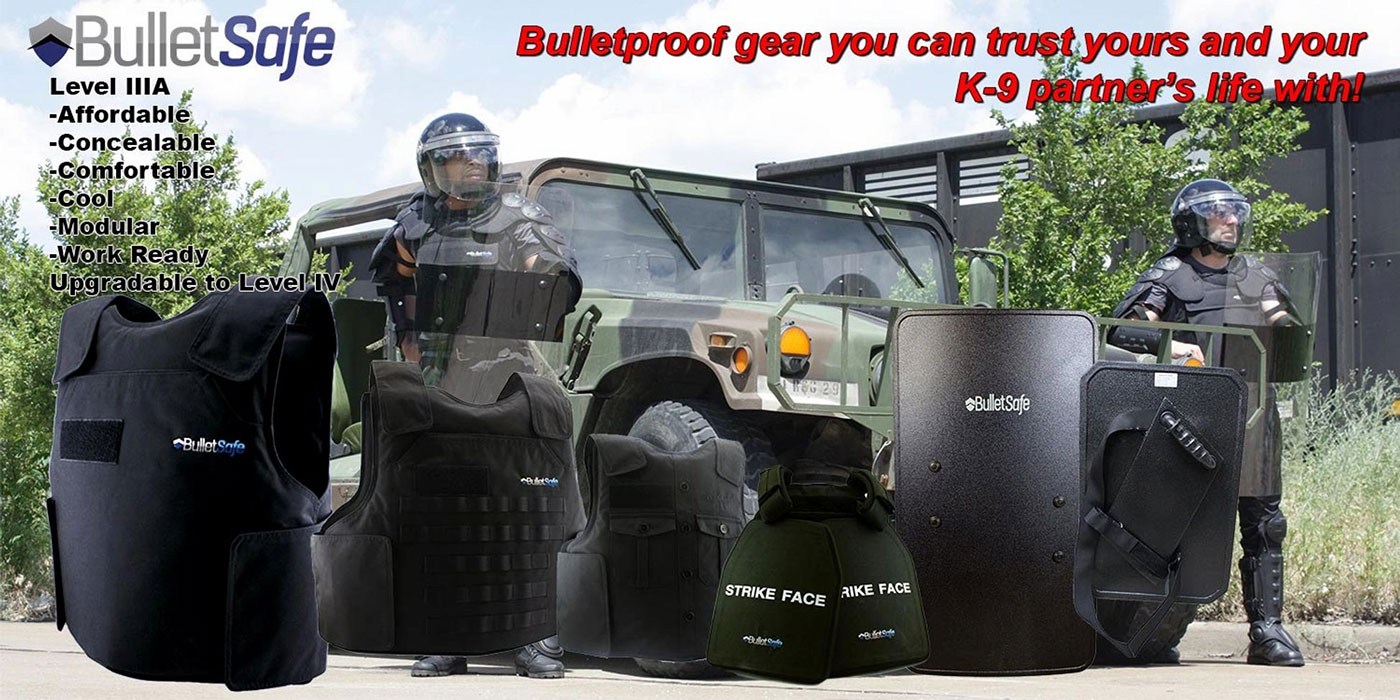 The BulletSafe Bullet Proof Vest, Level IIIA